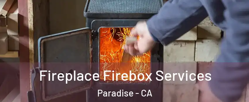  Fireplace Firebox Services Paradise - CA