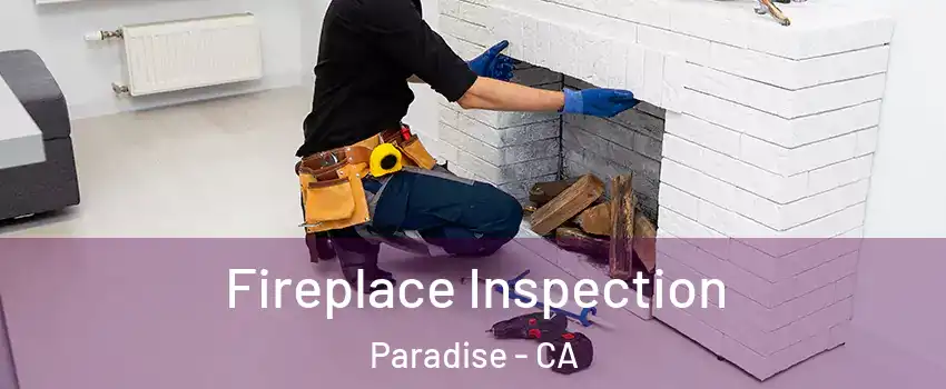  Fireplace Inspection Paradise - CA