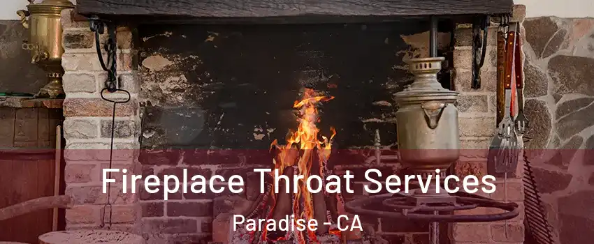  Fireplace Throat Services Paradise - CA