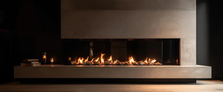 Gas Fireplace Ember Bed Design Services in Paradise, California