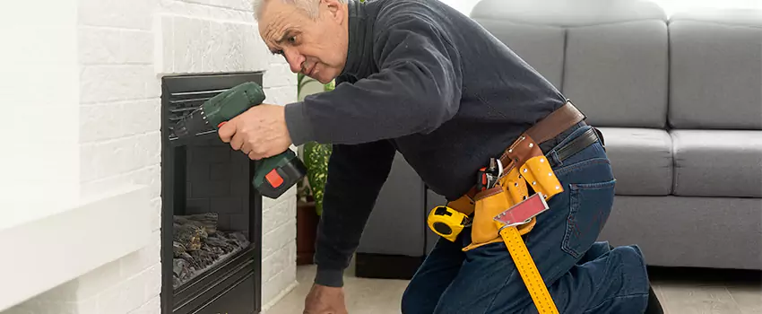 New Indoor Fireplace Installation in Paradise, California
