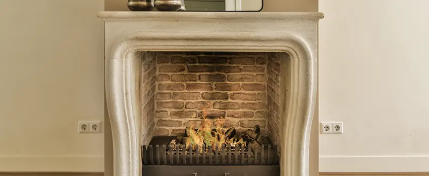 Vintage-style Fireplace Redesign in Paradise, California