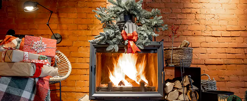 Travis Industries Linear Gas Fireplace Installation in Paradise, California