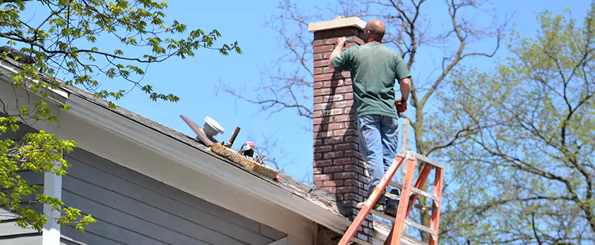 Vinyl and PVC Chimney Flashing Installation in Paradise, CA