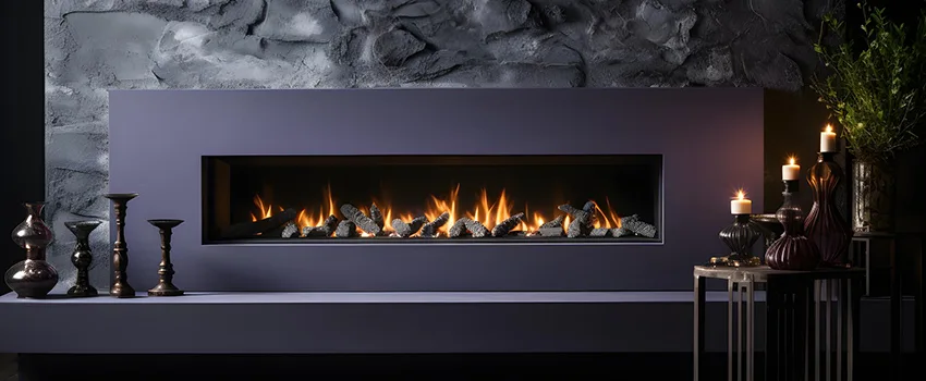 Ember Bed for Ventless Gas Fireplace in Paradise, CA