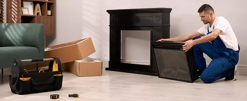 Old Rusted Metal Fireplace Repair And Replacement in Paradise, CA