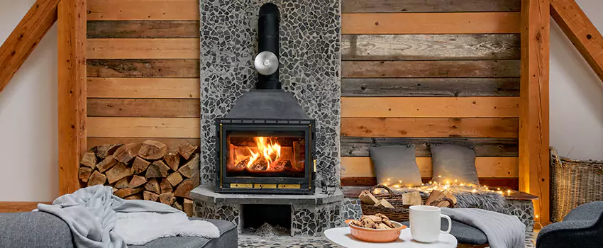 Thelin Hearth Products Direct Vent Gas Stove Fireplace Inspection in Paradise, California